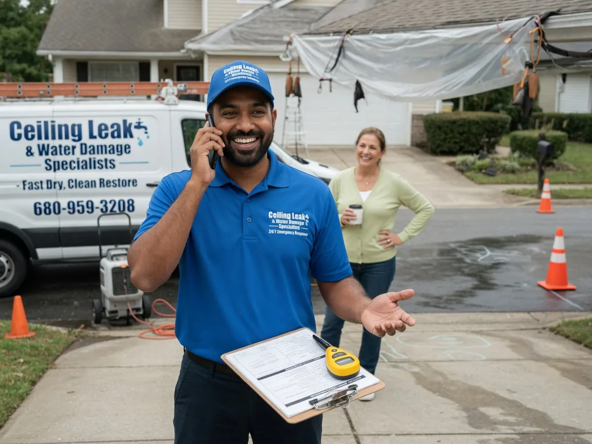 Ceiling Leak Cleanup Williamsport, IN FAQs